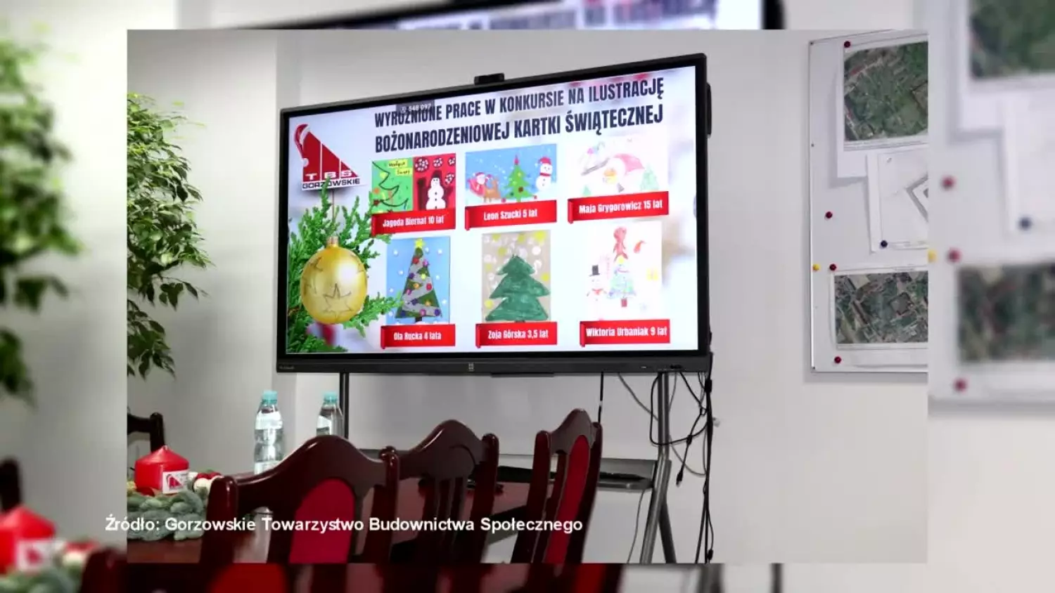 Gorzowskie Towarzystwo Budownictwa Społecznego podsumowuje konkurs na kartkę świąteczną